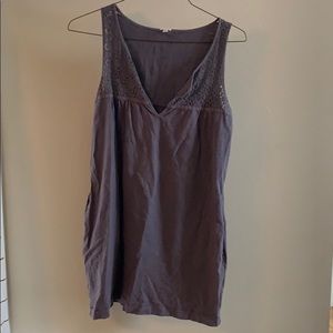 Tank top mini dress.